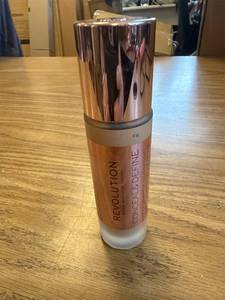 lot 4976 image: Makeup Revolution Conceal & Define Full Coverage Foundation F8