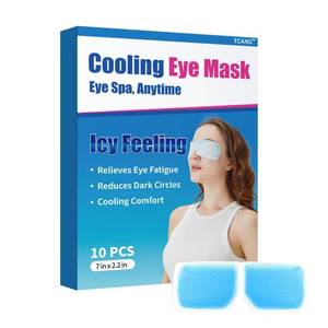 lot 7103 image: Disposable Instant Cooling Gel Eye Masks, Soothing Relief for Tired Eyes & Cooling Sensation, Eye Patches for Puffy Eyes,30 Packs