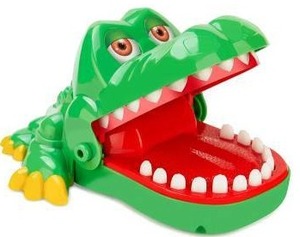 lot 13735 image: Starspuff Crocodile Teeth Toy