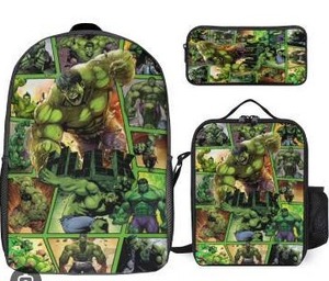 lot 13749 image: The Hulk Kids Backpack