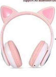 lot 13780 image: Kids Wireless Headphones, Cat