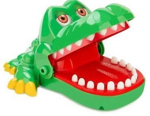 lot 13788 image: Starspuff Crocodile Teeth Toy