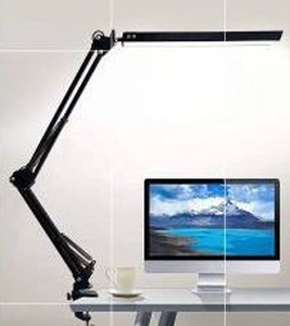 lot 13790 image: Desk Lamp with Clamp, 2 Pack