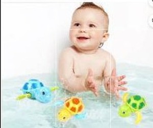 lot 13792 image: Baby Bath Toys, 3 Pack, Turtle