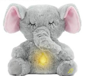 lot 13803 image: Breathing Relax Stuffed Elephant