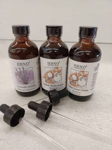 lot 13831 image: HBNO Essential Oil,  4 oz, Lot Of 3