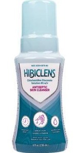 lot 13836 image: Hibiclens Antimicrobial & Antiseptic Soap and Skin Cleanser Foaming Pump, 8OZ, 3 Pack