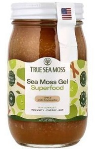 lot 13839 image: True Sea Moss Sea Gel Superfood, Apple And Cinnamon, 2 Pack