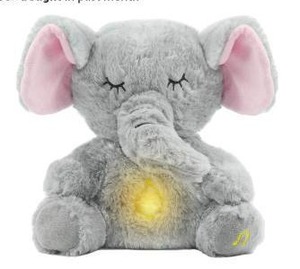 lot 13859 image: Breathing Relax Stuffed Elephant
