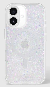 lot 1760 image: Kate Spade iPhone 16 Protective Case Glitter - Retail $50