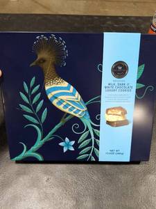 lot 1831 image: M&S Food Belgian Milk, Dark And White Luxury Cookies BB 4.14.26 - Retail $0