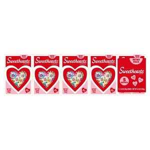 lot 1947 image: Sweethearts Valentines Retro Candies Box - 4.5oz5pk EXP 11328 - Retail $97
