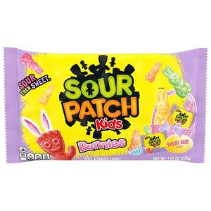 lot 2012 image: SOUR PATCH KIDS Easter Bunnies Soft & Chewy Candy Treat Size - 7.9oz BB 9.27.26 - Retail $9