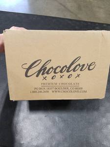 lot 2049 image: Chocolate  xoxox Pepoermint Creme abites Dark Chocolate 12 Pouches of 10 BB 9.26 - Retail $0