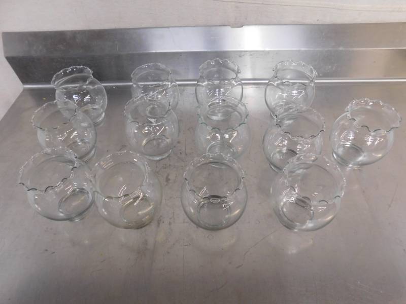 lot 1954 image: 13 Glass Bowls