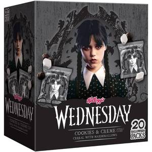 lot 2127 image: Kelloggs Wednesday Cookies & Creme Breakfast Cereal - 9oz20ct BB 3.24.26 - Retail $10
