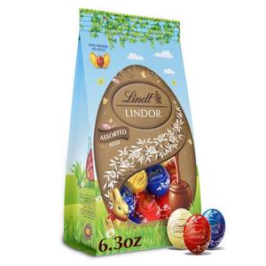 lot 2188 image: 2 packBB 8.31.26LINDOR Easter Egg Assorted Chocolate Bag - 6.3oz - Retail $6