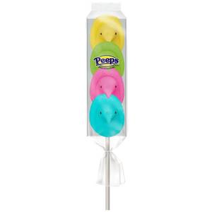 lot 2280 image: 3pk RAINBOW POP MARSHMALLOW CHICKS BB 12.26 - Retail $77
