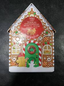 lot 2378 image: M&S Food Magical Gingerbread Musical house with Cookies BB 4.8.26 - Retail $0