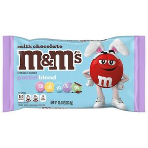 lot 2491 image: M&Ms Easter Milk Chocolate Candies - 10oz BB 12.26 - Retail $50