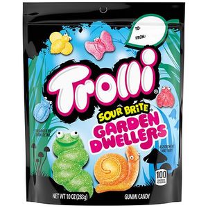 lot 2500 image: 3-Pack Trolli Easter Candy Garden Dwellers - 10oz. (BB 111126) - Retail $6
