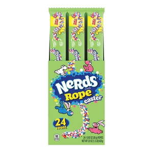 lot 2552 image: Nerds Rope Easter .92oz 24 Count BB 01.26.2027 - Retail $56
