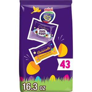 lot 2586 image: Cadbury Assortment Egg Hunt Easter Candy Bag - 16.3oz BB 11.26 - Retail $10