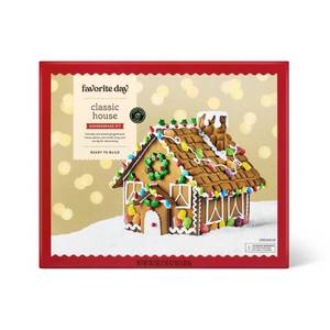 lot 2792 image: Christmas Classic House Gingerbread House Kit - 36.2oz - Favorite Day BB 4.1.26