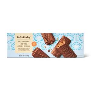 lot 2794 image: Christmas Milk Chocolate Crispy Crepes Cookies - 3.53oz - Favorite Day BB 8.5.26