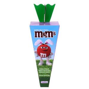 lot 2823 image: 2pk BB 6.2026M&Ms Chocolate Carrot Box - 1.83oz