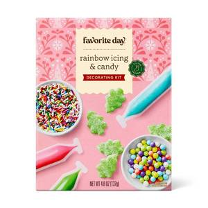 lot 2931 image: Christmas Rainbow Icing & Candies Decorating Kit - 4.8oz - Favorite Day BB 4.1.26