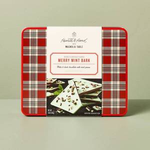 lot 2934 image: Merry Mint Christmas Bark Chocolate - 10oz - Hearth & Hand with Magnolia Table BB 3.1.26