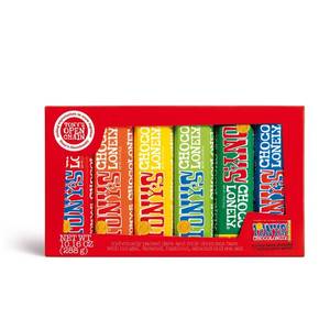 lot 3070 image: Tonys Chocolate Sampler Pack Candy - 10.16oz6ct BB 111925