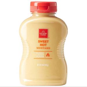 lot 3095 image: Hickory Farms Classic Tangy Flavor Sweet Hot Mustard  10 oz BB 9226