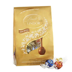lot 3100 image: LINDT, LINDOR, ASSORTED CHOCOLATE TRUFFLES, ASSORTED BB 43026