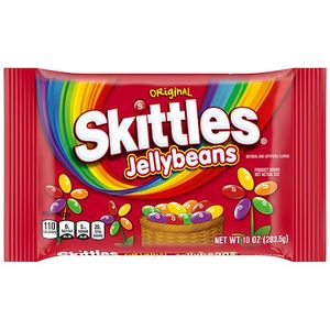 lot 3171 image: Skittles Original Easter Jellybeans Candy Bag - 10oz BB 2.27