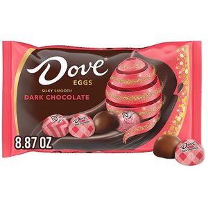 lot 3214 image: SILKY SMOOTH DARK CHOCOLATE EGGS BB 12.26