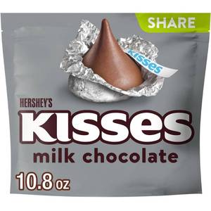 lot 3716 image: Hersheys Kisses Milk Chocolate Candy - 10.8oz BB 6.26