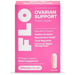 lot 3799 image: O Positiv FLO Ovarian Support Vegan Capsules - 90ct EXP 12.1.27