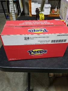 lot 4066 image: 24 3pks Peeps Marshmallow Trees 1.5oz