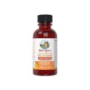 lot 4074 image: MaryRuths Liquid Morning Multivitamin  Hair Growth - Peach Mango - 1 fl oz