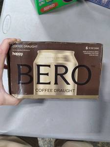 lot 4423 image: 6pk Bero Coffee Draught BB 8.28.26