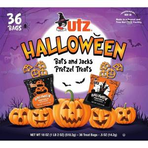 lot 4428 image: Utz Halloween Pretzel Treats - 18oz36ct