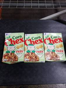 lot 4450 image: 3pk Corn Chex Cereal
