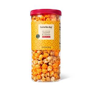 lot 4481 image: Christmas Caramel Corn and Cheddar Cheese Popcorn Mix - 10oz - Favorite Day