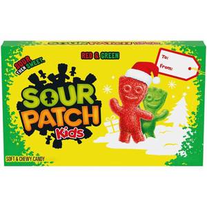 lot 4534 image: 5pk Sour Patch Kids Red & Green
