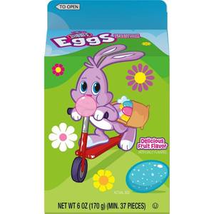 lot 4604 image: 2PK Dubble Bubble Easter Eggs Bubble Gum - 6oz