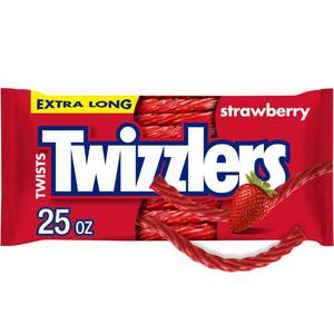 lot 4616 image: Twizzlers XL Christmas Candy - 25oz