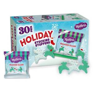 lot 4761 image: Mothers Cookies Holiday Reindeer Games - 15oz30ct