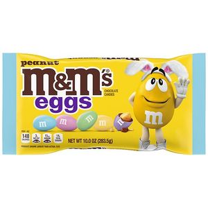 lot 4856 image: 2pk M&MS PEANUT EASTER 10 OUNCE